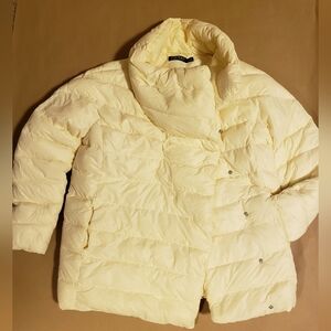 Lauren Ralph Lauren Light Yellow Puffer Jacket